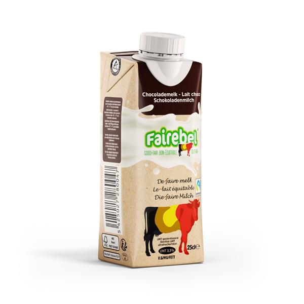 Volle melk met chocoladesmaak 0.25l - met Fairtrade cacao